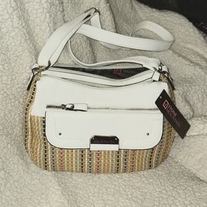 Stone Mountain Creme Multi-color Purse